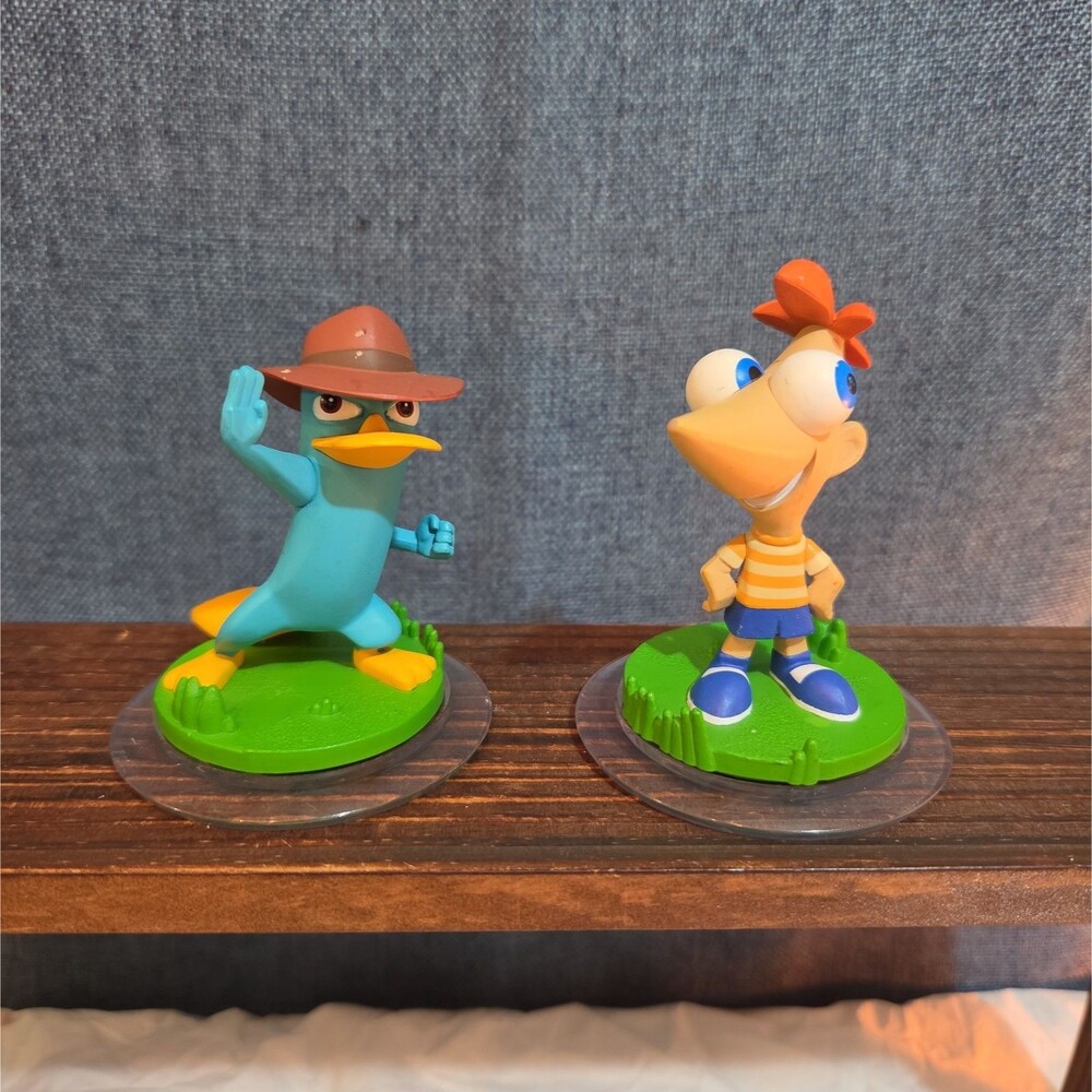 Disney Infinity 1.0 Phineas Agent P Figure Set Toys To Life